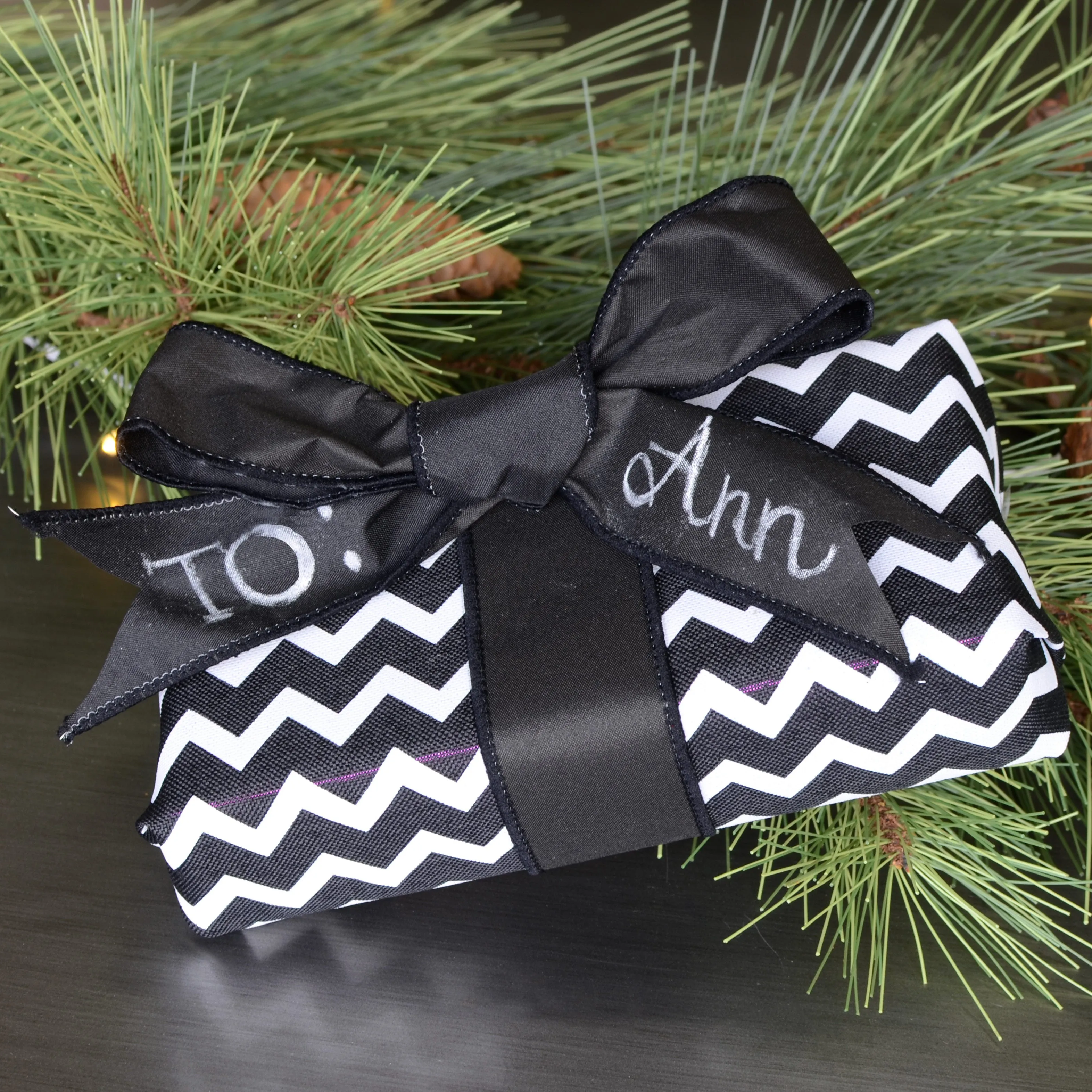 1.5" Chalkboard Ribbon (10 Yards)