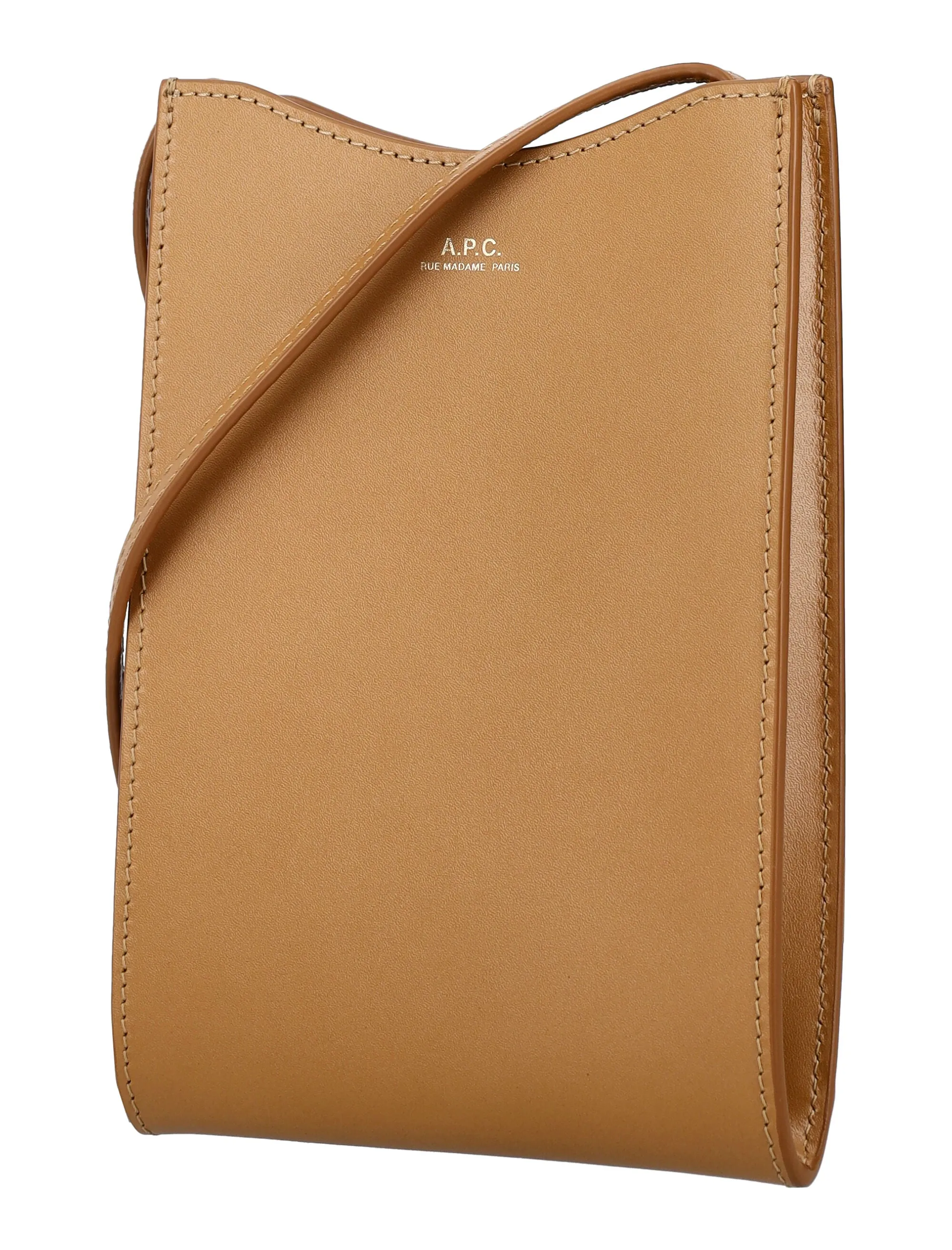 A.P.C Jamie Logo-Embossed Detail Crossbody Bag