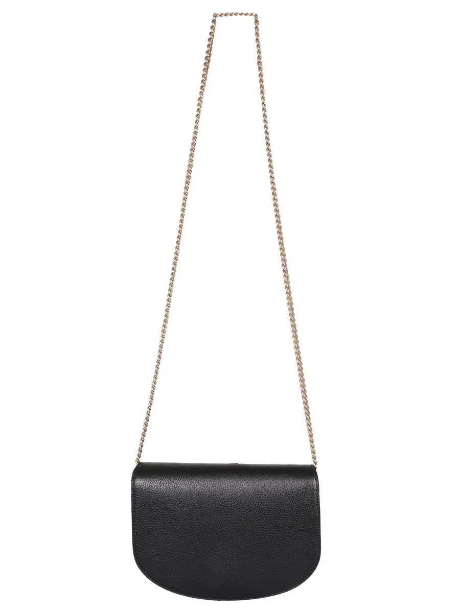 A.P.C. Logo Chain Strap Shoulder Bag