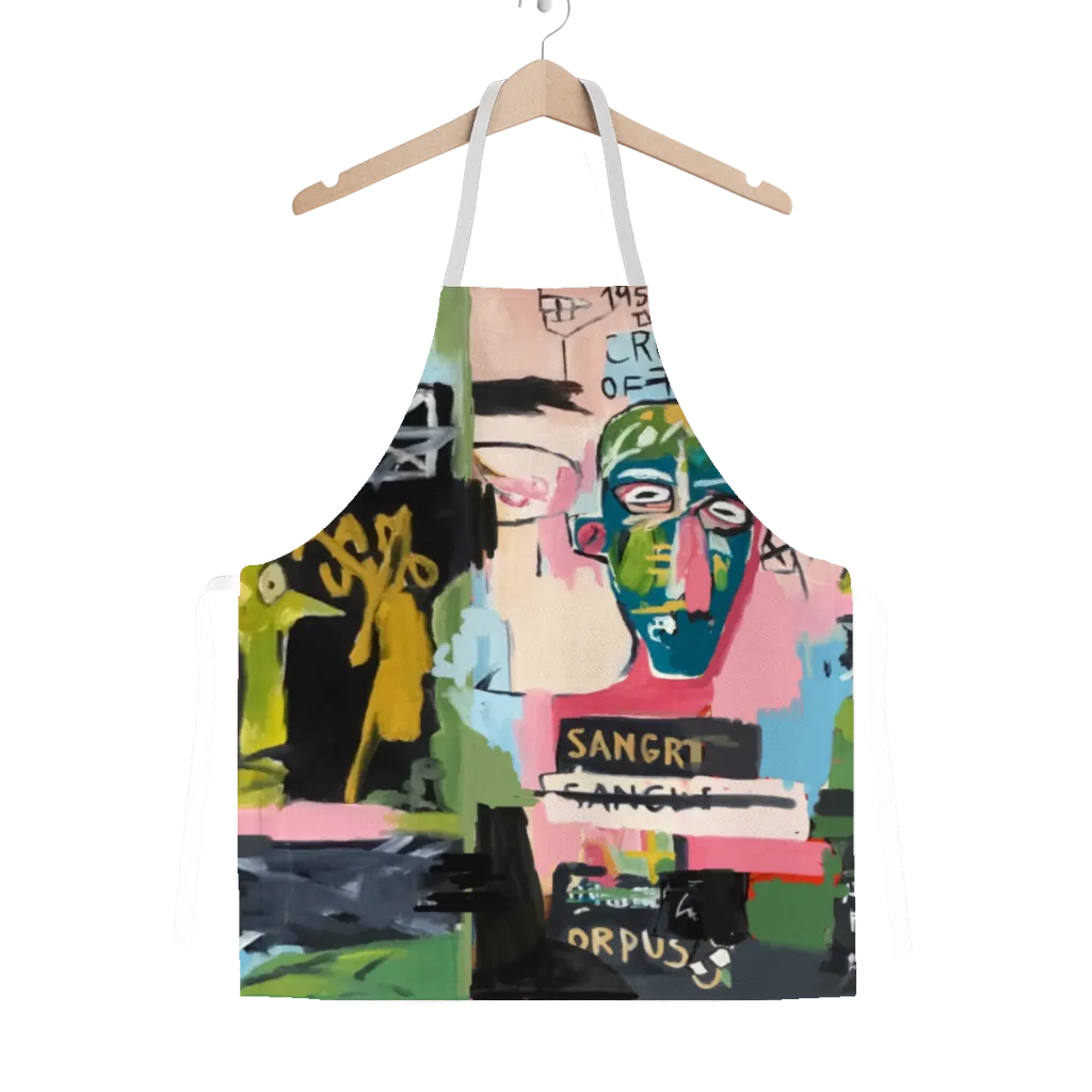 Basquiat Adult Apron