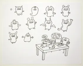 David Horvath - Drawing - #D20