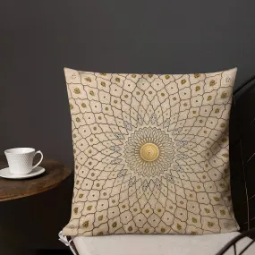 Divine Order - Islamic Geometric Pattern Pillow