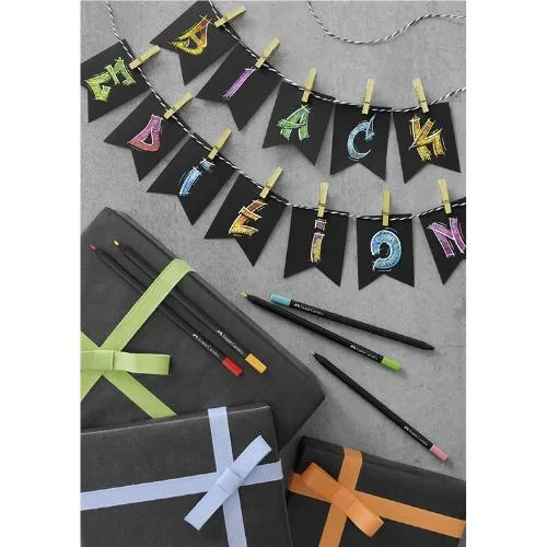 Faber-Castell - 24 Colouring Pencils - Black Edition