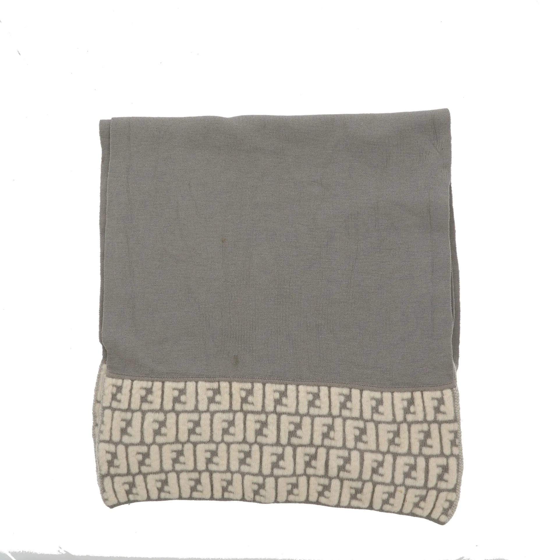 FENDI Scarf in Grey Fabric