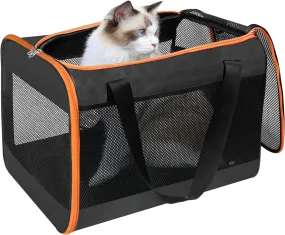 Lightweight Soft Cat Carrier with Top Mesh Window