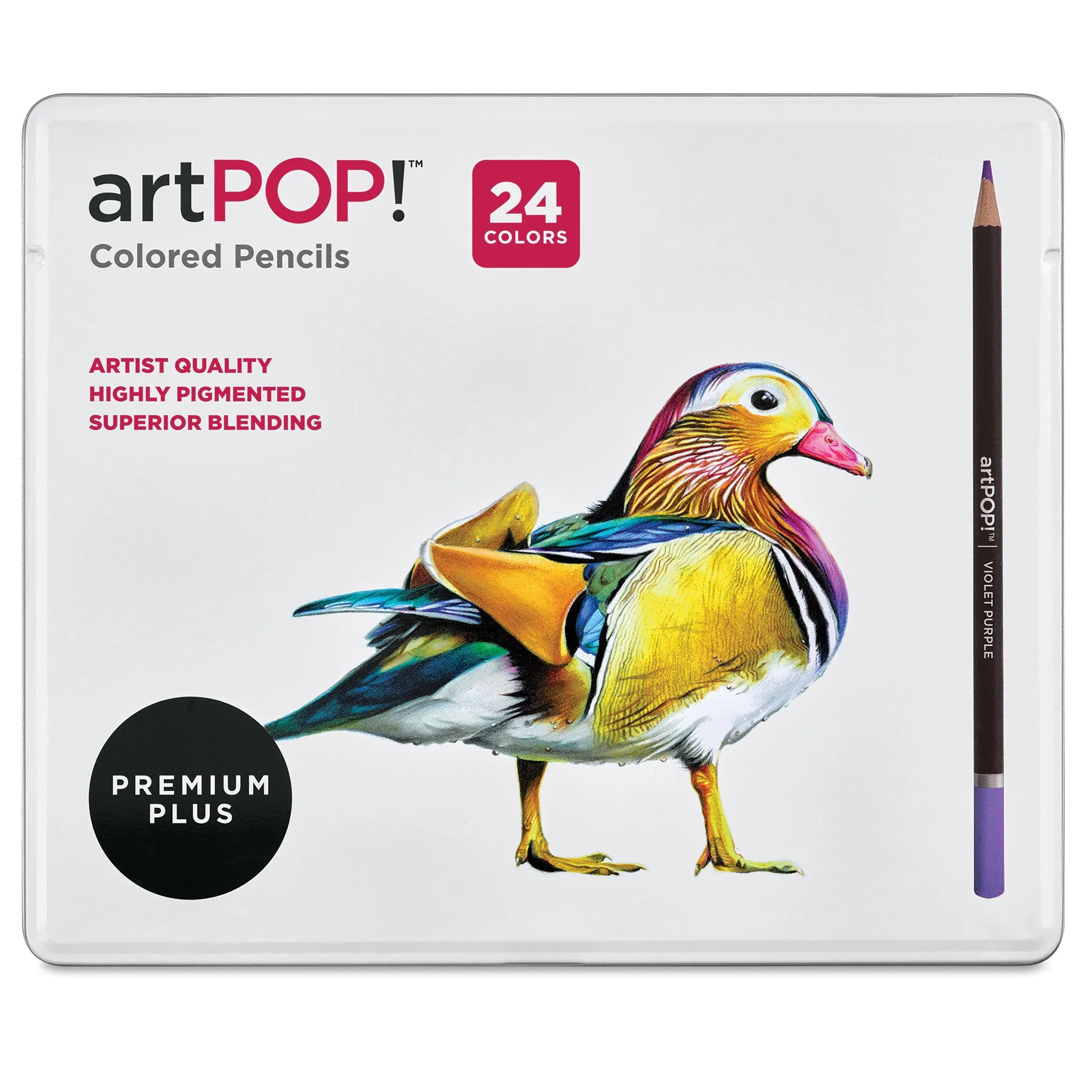 Premium Plus Colored Pencils - Set of 24