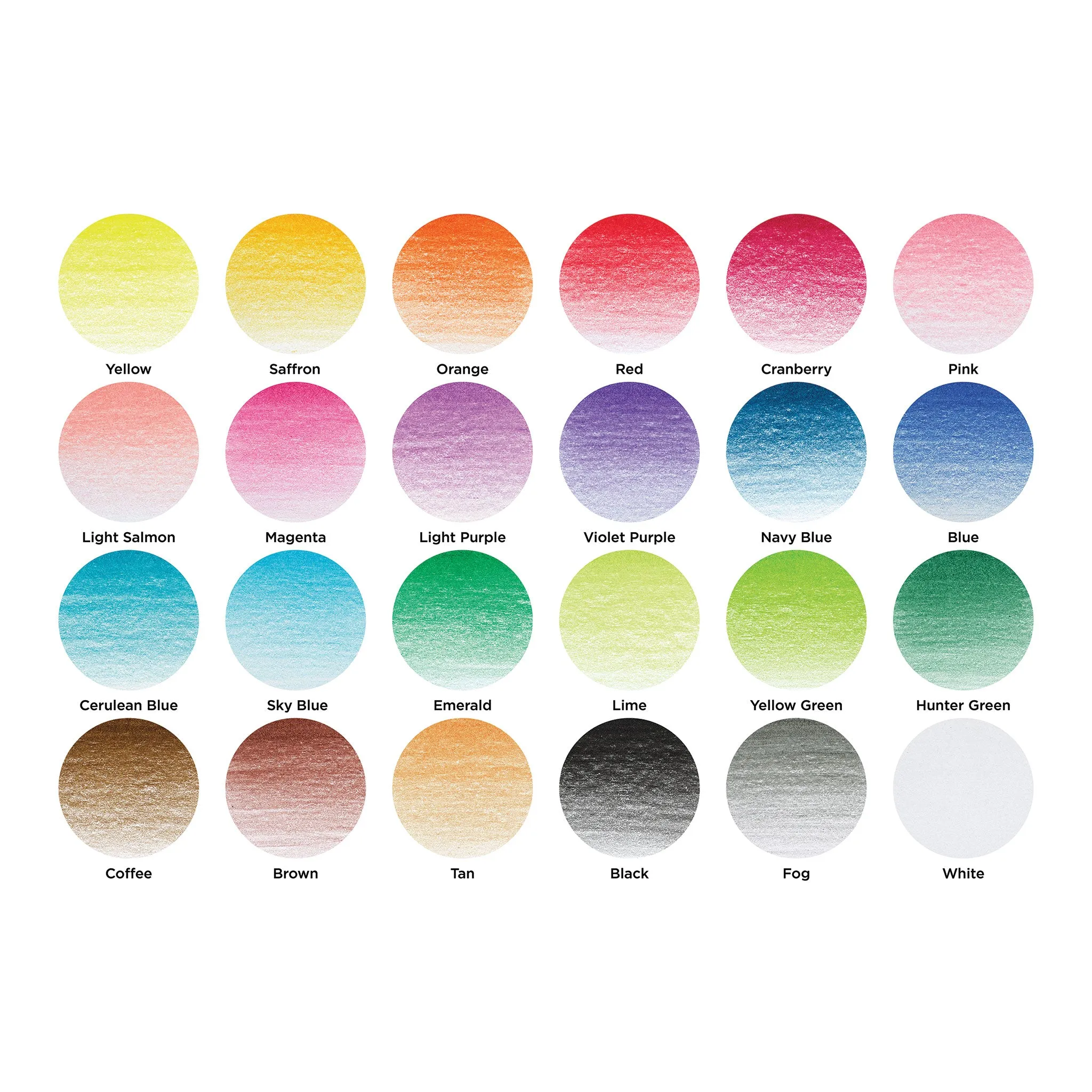 Premium Plus Colored Pencils - Set of 24