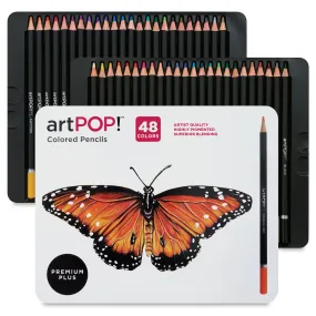 Premium Plus Colored Pencils - Set of 48
