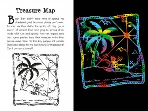 SCRATCH & SKETCH PIRATES TRACE ALONG