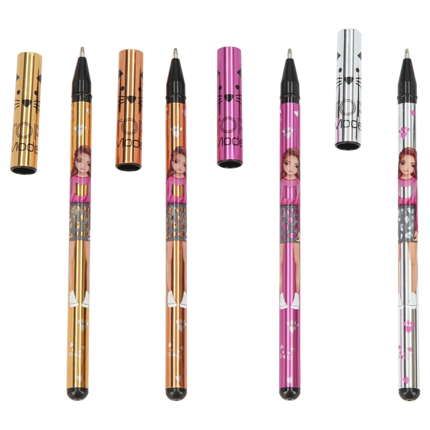 Top Model Metallilc Gel Pen Set